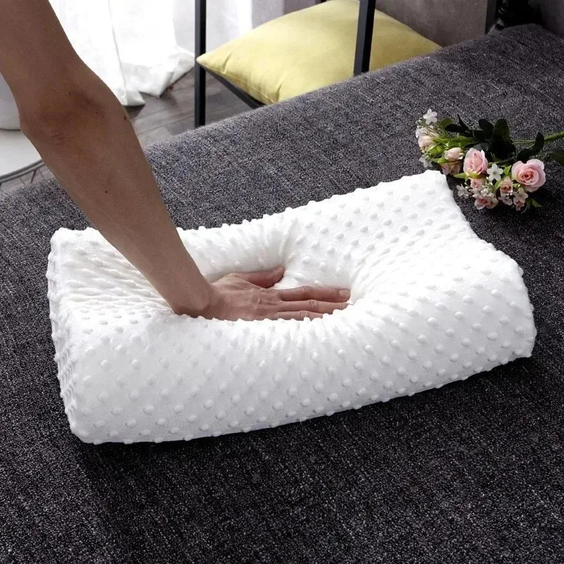 Memory Foam Orthopedic Pillow Neck Pain - メモリーフォーム整形外科用ネックピロー – 首と肩の痛みを和らげるための低反発素材
