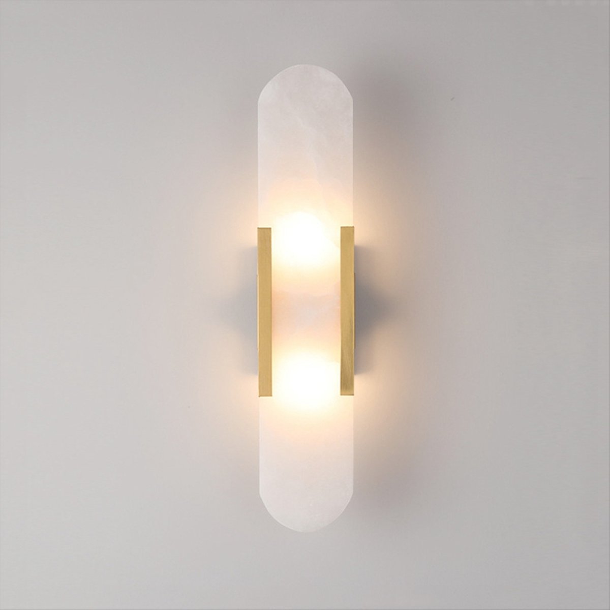 Lighting - 【新商品】天然大理石の壁掛け照明。リビング、寝室、ベッドサイドの装飾に。金色のホテルや廊下、階段に最適な壁灯。