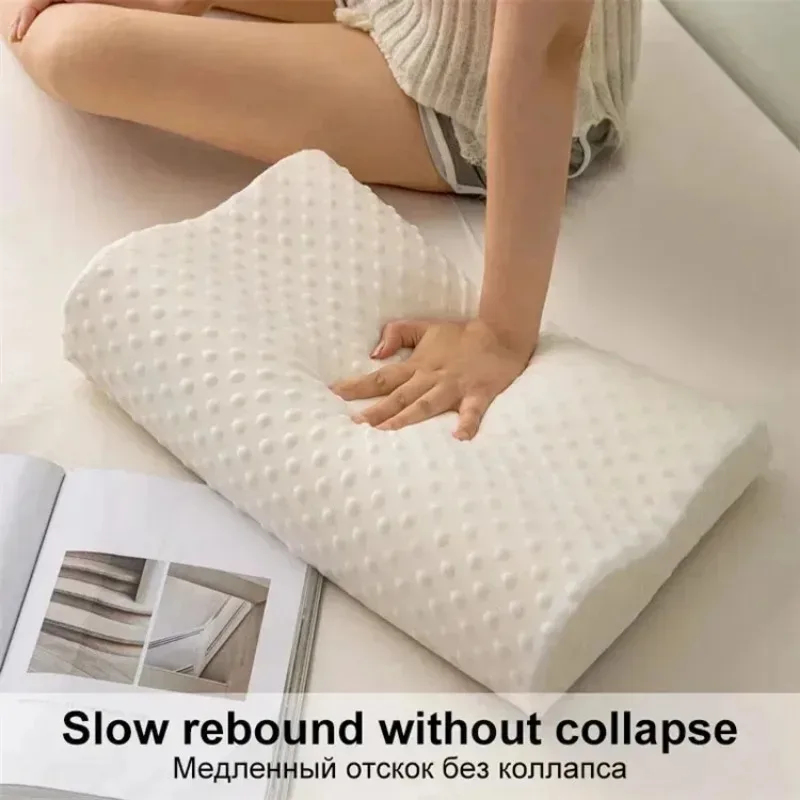Memory Foam Orthopedic Pillow Neck Pain - メモリーフォーム整形外科用頸椎枕 低反発 首肩の痛み緩和