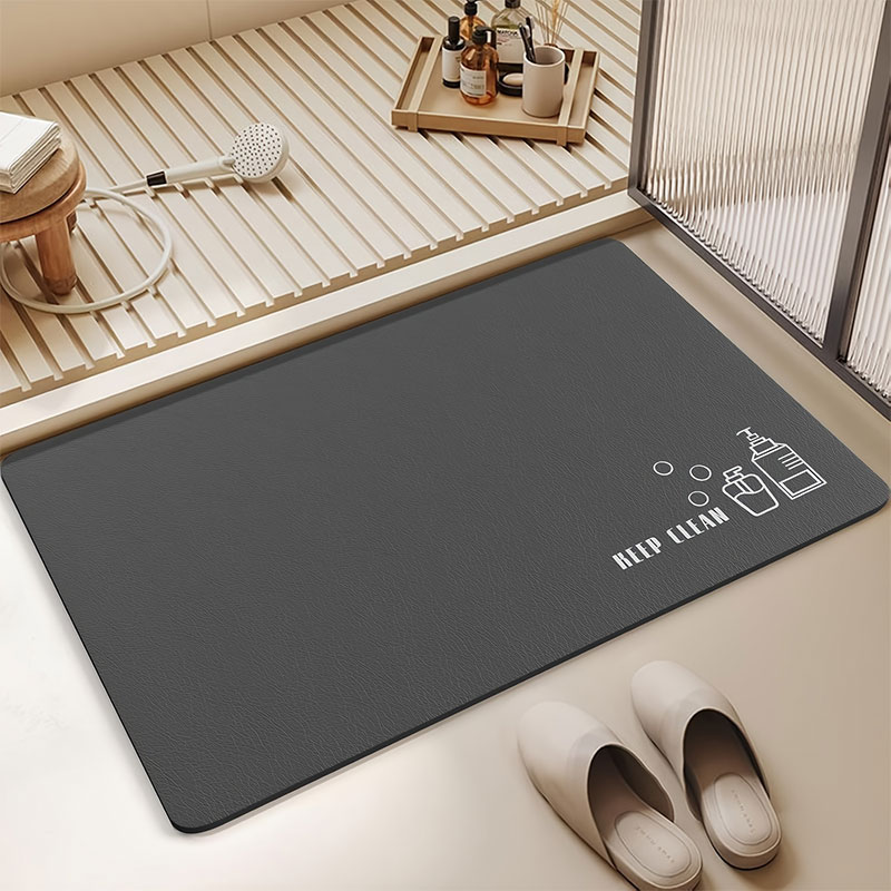 珪藻土バスマット浴室吸収性滑り止めフロアマットフットカーペッ - Quick Dry Diatomite Bath Mat のレビューと価格