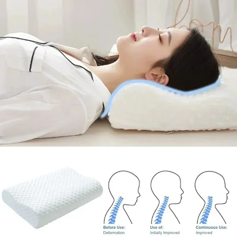 低反発枕 睡眠用 調節可能 横向き寝枕 首肩の痛み緩和 整形 - Memory Foam Orthopedic Pillow Neck Pain のレビューと価格