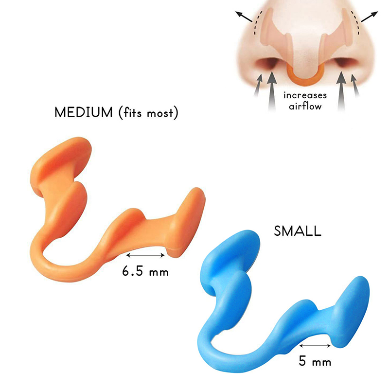 シリコン製いびき防止鼻拡張器 睡眠改善 シリコン製ノーズクリ - Anti Snore Contour Pillow のレビューと価格