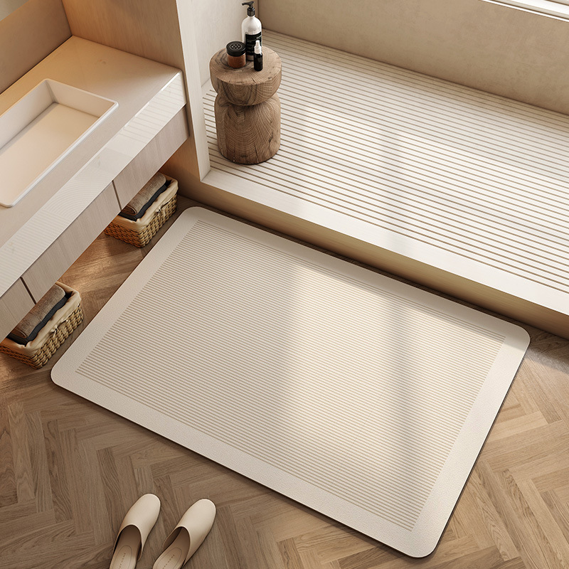 珪藻土バスマット 超吸水 速乾 滑り止め 浴室用ラグ 洗濯不 - Quick Dry Diatomite Bath Mat のレビューと価格