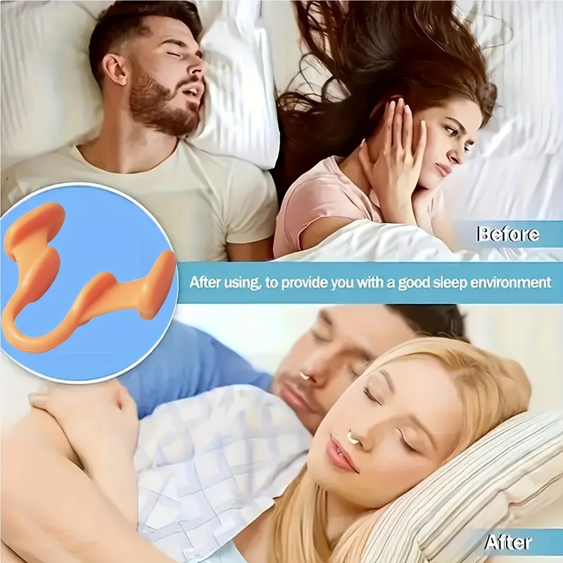 10個入りシリコン製いびき防止鼻拡張器、見えないノーズクリッ - Anti Snore Contour Pillow のレビューと価格