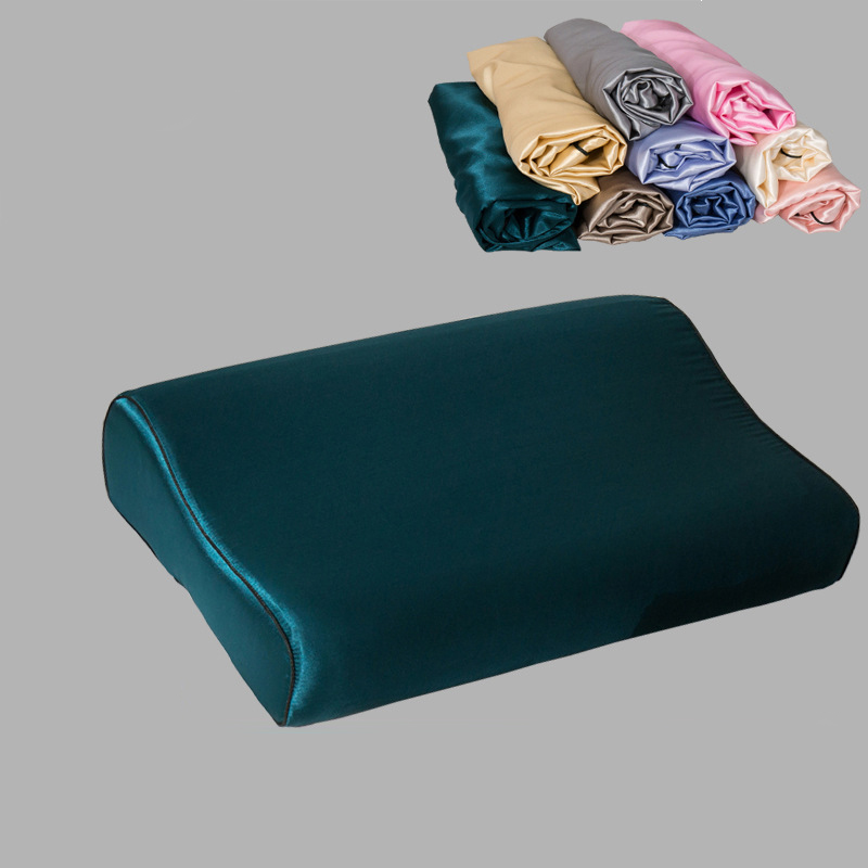 模造シルクサテンラテックス枕カバー、髪と肌に優しい、肌に優し - Satin Silk Pillowcase Hair Skin のレビューと価格