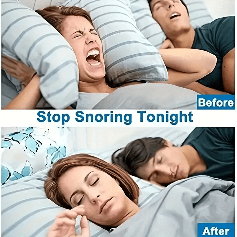 8 ピース/セットいびき防止鼻拡張器シリコーンノーズクリップ - Anti Snore Contour Pillow のレビューと価格