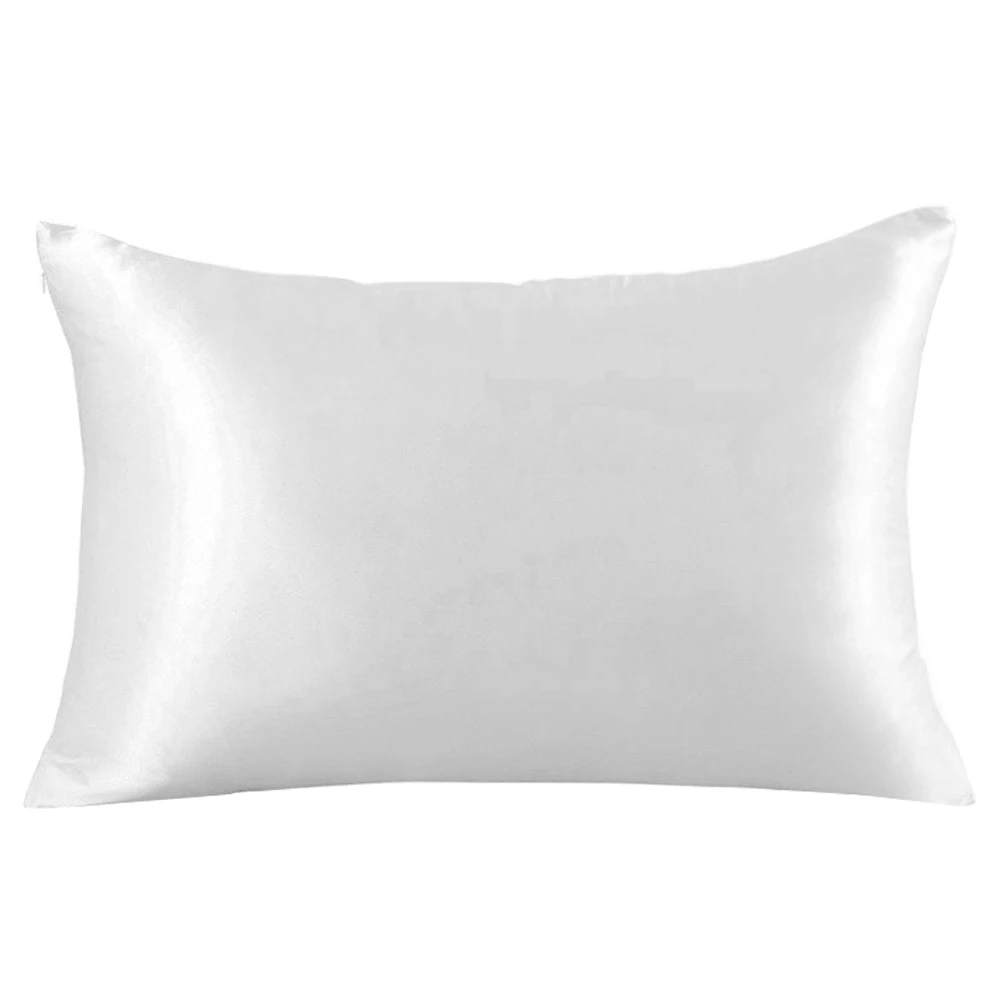 新しいシルクサテン枕カバー、髪と顔の皮膚のしわを防ぐために隠 - Satin Silk Pillowcase Hair Skin のレビューと価格